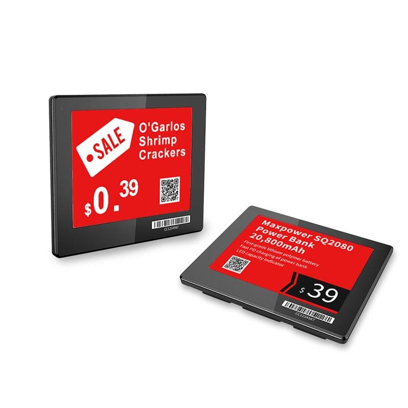 4,2 inch meertalige elektronische plankrandlabel Slim-serie