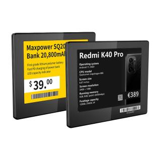 4,2 inch meertalige elektronische plankrandlabel Slim-serie