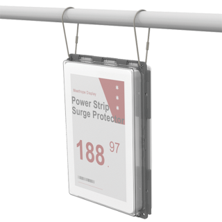 Dubbelzijdig hangend displaybord voor 7,5 inch ESL