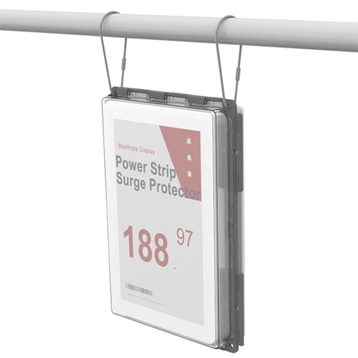 Dubbelzijdig hangend displaybord voor 7,5 inch ESL