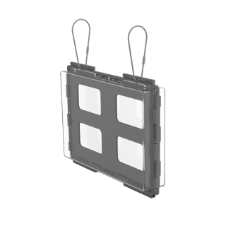 Dubbelzijdig hangend displaybord voor 7,5 inch ESL