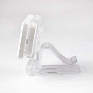 Digitale planklabel verticale clip voor plat oppervlak