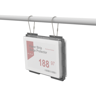 Dubbelzijdig hangend displaybord voor 7,5 inch ESL