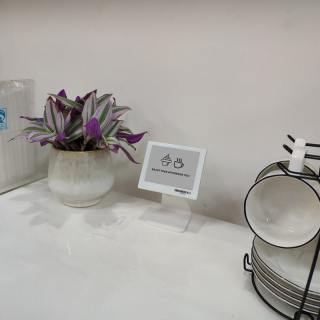 Ondersteuning voor tafelstandaard Electronic Retail Label