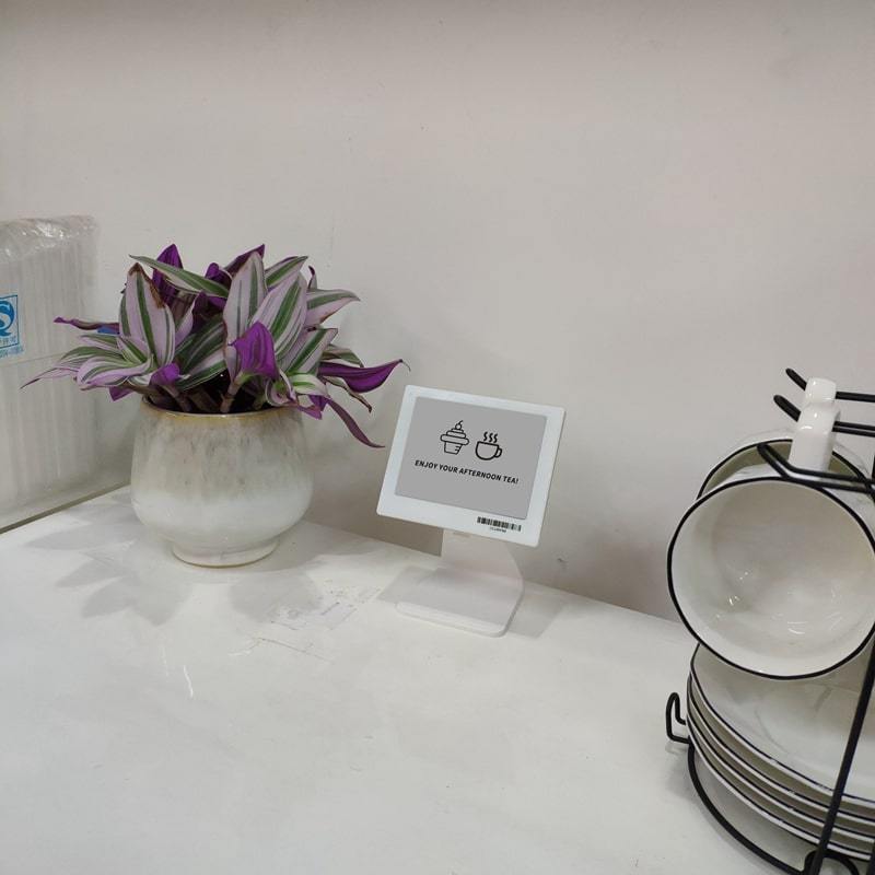 Ondersteuning voor tafelstandaard Electronic Retail Label