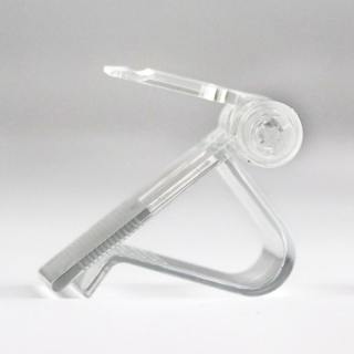 Digitale planklabel verticale clip voor plat oppervlak