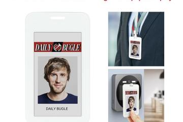 YalaTech heeft een elektronische badge van 3,7 inch met epaper-display uitgebracht