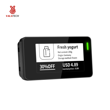 2,13 inch meertalige vriezer digitaal planklabel waterdicht