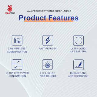 1,54 inch elektronisch schaplabel