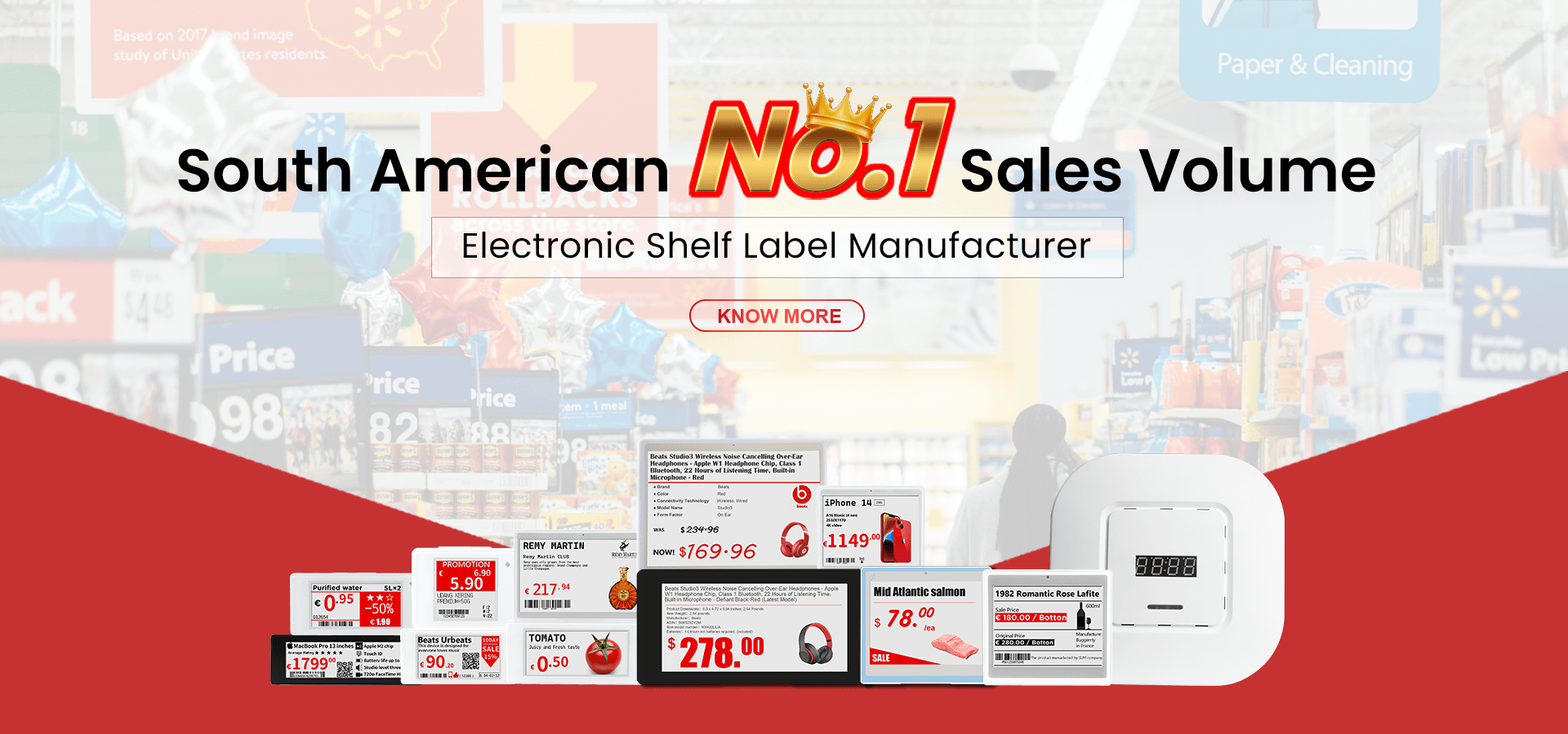 ESL-label voor winkelketens